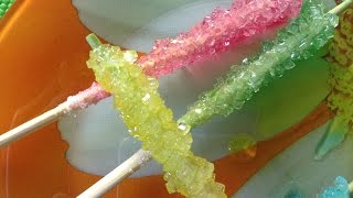 делаем кристаллы из сахара делаем кристаллы из сахара