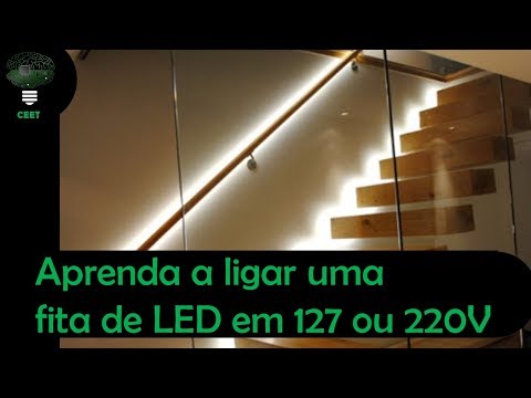 Vídeo: Como Conectar A Fita LED Sem Fonte De Alimentação? Conectando Uma Fita De 12 Volts E Outra De 220 V. Como Conectar Corretamente Uma Fita De Diodo Na Rede De Acordo Com O Esquema?