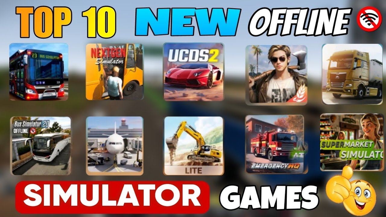 🤫TOP 10 NEW HIGH GRAPHICS SIMULATOR GAMES FOR ANDROID | RELASTIC GAMES ...