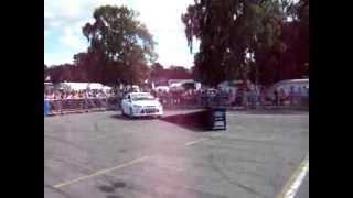 CarFest North 2013 Stunt Car - 2 wheel driving