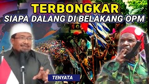EXPOSED❗ Who is the Real Mastermind Behind the KKB & OPM? | Ustadz Andri Kurniawan