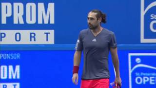 Robredo tops Youzhny, Baghdatis beats Gulbis in St. Petersburg