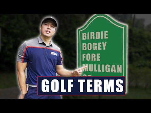 Video: Golf Slang Terms: What They Mean