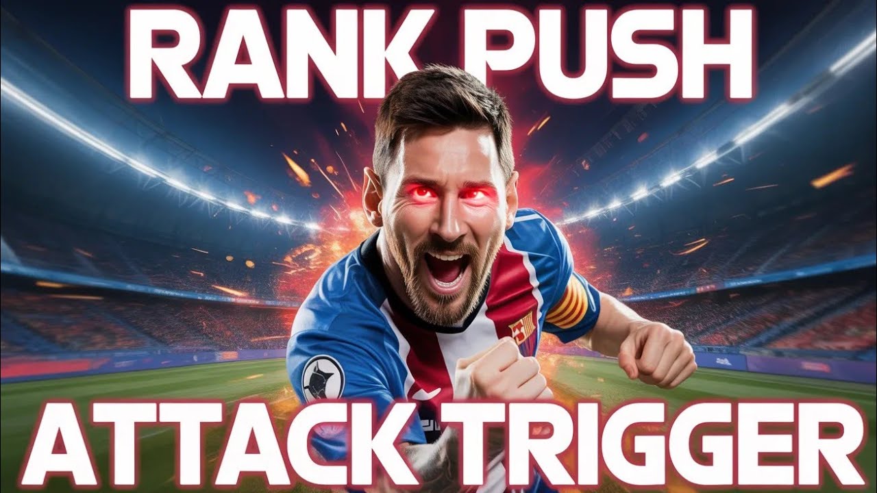 RANK PUSH TO 1800 WITH Attack Trigger || #efootball #rankpush #squad review