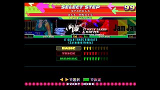 [DDR 4thMIX Solo(AC)(JP)][4 Panels BASIC][055of136]IT ONLY TAKES A MINUTE (Extended Remix)