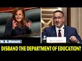 &#39;DISBAND THE DEPARTMENT OF EDUCATION&#39; Cardona HUMILIATES Herself After Lisa McClain&#39;s Questions