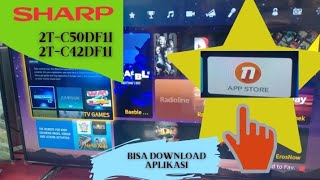 SHARP LED TV 50" INCH 2T-C50DF1I / 2TC50DF1I SMART TV DIGITAL