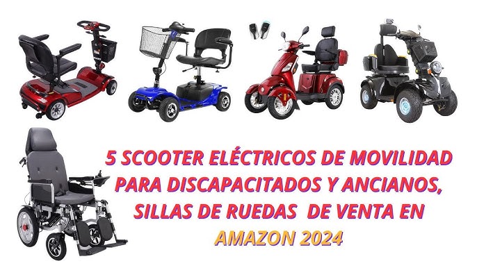 Scooter Eléctrico de cuatro ruedas para ancianos y discapacitados
