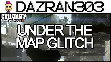 Call of Duty Black Ops 2 WiiU - UNDER THE MAP GLITCH YEMEN - THEATER MODE GLITCH GAMEPLAY COMMENTARY BO2 WiiU