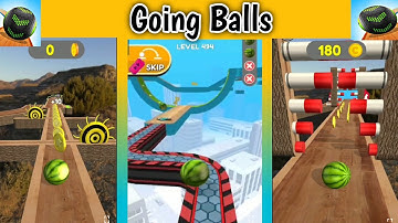 Going Balls - Speedrun Gameplay Level 494 ( Android, iOS ) Walkthrough| Mobile Games | Video Games