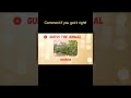 Guess the Animal in 3 Seconds | Fast Quiz Challenge #shorts #quiz #animals  #learnenglish #learning