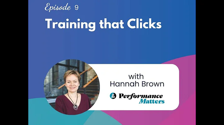 Training that Clicks with Hannah Brown - EP 9