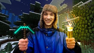 Почему Minecraft лучше реальной жизни? Первый раз прохожу майнрафт! (1 серия)