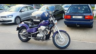 Первый выезд в Город на Мотоцикле преодолевая Страх! HONDA VT600 Shadow