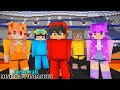 Cash shady nicomia zoey  gomy gomy dance  shuffle dance  chicken wings  minecraft animation