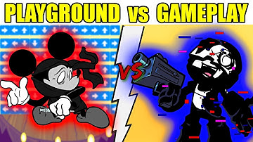 FNF Character Test | Gameplay VS Playground - FNF Mods | Corrupted Tankman - Mouse