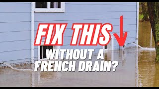 100 Times Easier than French Drain YARD WATER REMOVAL