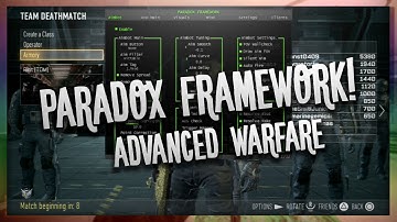 [PS3] AW - Paradox Framework *NEW DESIGN* (Pre-Game, Non-Host Menu)