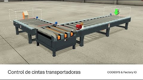 Control de cintas transportadoras con CODESYS y Factory IO