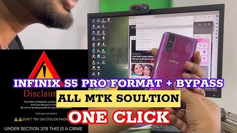 Infinix S5 Pro Format + Frp Bypass - Unlock Tool by Alpha_Fixer