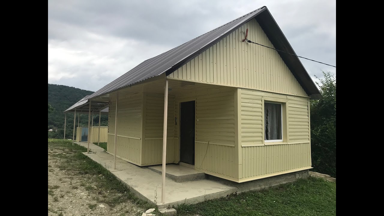 Туапсе металлический дом бюджетно