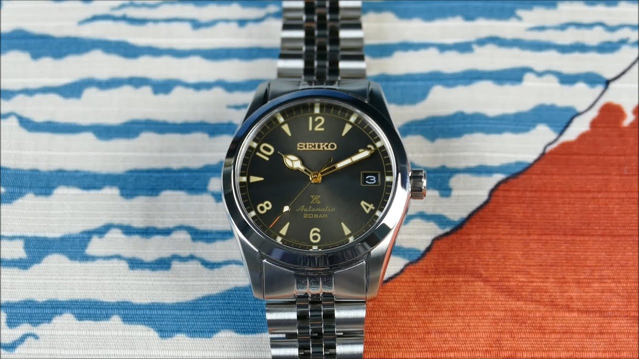 On the Wrist, from off the Cuff: (JDM) Seiko Prospex – SBDC137 'Baby'  Alpinist x UncleStraps Jubilee - YouTube