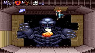 Phá đảo game contra cực khó ( SNES ) Contra 3 : The alien wars ( Video HD ) screenshot 1