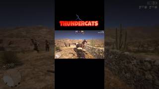 THUNDERCATS #rdr2 #shorts #rdr2online #reels #gaming #gameplay #reddeadredemption2 #ps5 #funnyvideo