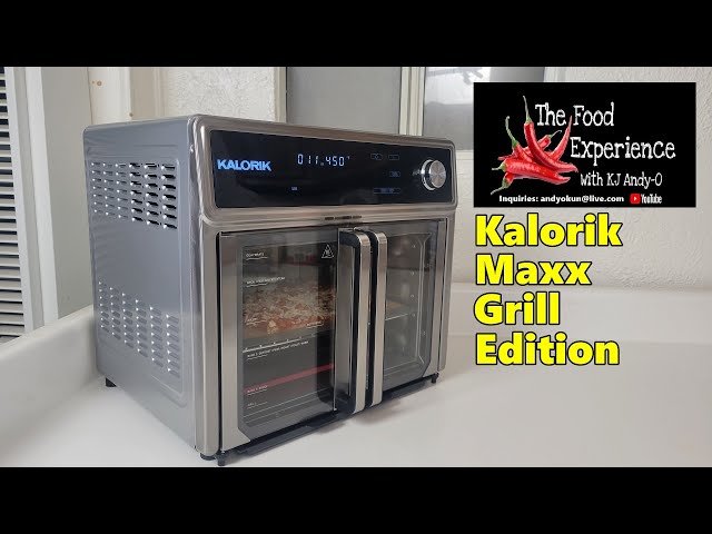 Kalorik MAXX 26 Quart Digital Air Fryer Oven Grill, Stainless