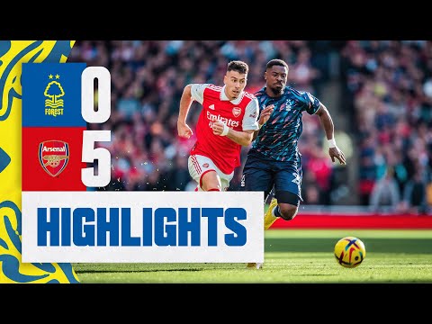 Arsenal Nottingham Forest Goals And Highlights