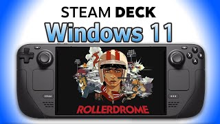 Rollerdrome Gameplay - Steam Deck | Windows 11