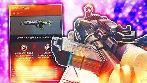NEW EPIC VPR Makes You INVISIBLE on Infinite Warfare! NEW EPIC "VPR - Yokai" DLC Weapon Gameplay!
