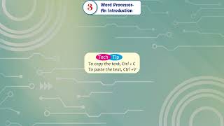 ch 3 | Gems Educational |  Computer  | Class 3 | Word Processor  An Introduction |  For children