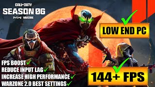 🔧 Warzone 2.0 Season 6: Low End Pc increase performance / FPS with any setup! Best Settings 2023