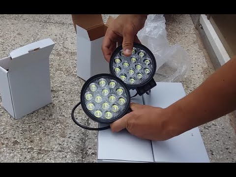 Unboxing faretti led 42W per Fuoristrada 