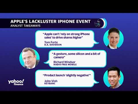 Apple's iphone 15 event left analysts unimpressed