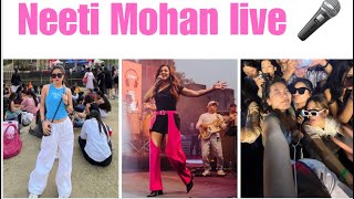 Neeti Mohan live🎤 Tempest’23 🎉Miranda House | Delhi University📍#fest  #tibetan #dailyvlog #delhi