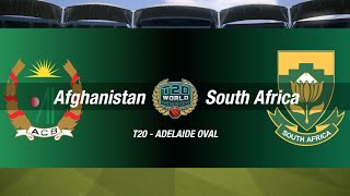 T20 World Championship Round 1 Match 11 South Africa v Afghanistan