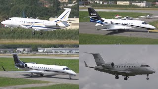 Cannes Film Festival / Monaco GP Traffic | Bizjets | Spotting at Cannes | 23rd May 2024 [4K]