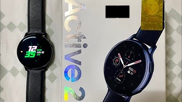 Samsung galaxy watch active 2 (unboxing) and connecting with iphone