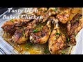 Tasty Herb Baked Chicken in the oven