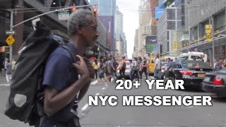 NYC Messenger Profile  Kurt Boone: Speed Walking NYC