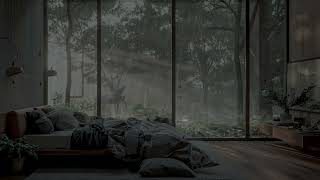 Night Rain ASMR  Perfect Rain Sounds For Sleeping  Rain And Thunder Sounds For Deep Sleep, Study