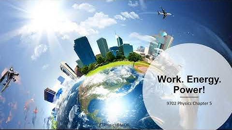 [ARCHIVED] Calculating Power | AS Work Energy Power