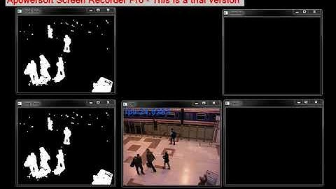 Abandoned Object detection in Train station