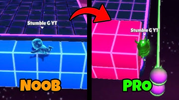NOOB Vs PRO Tricks in Stumble Guys | Block Dash Pro Tips & Tricks