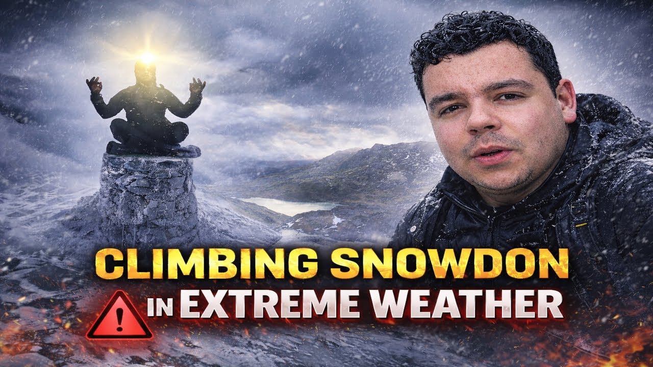 Climbing Snowdon in EXTREME Weather (This Was a Mistake)