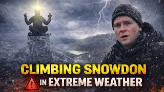 Climbing Snowdon In Extreme Weather This Was A Mistake