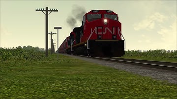 MSTS Quickie: CN C44-9W Manifest