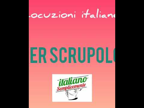 Video: Cosa significa essere scrupolosi?